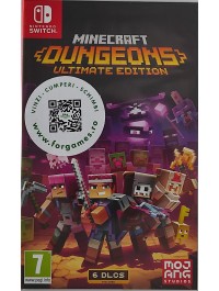 Minecraft Dungeons Ultimate Edition Nintendo Switch joc second-hand